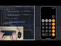 ASMR Programming - Coding Calculator IOS (IPhone) - No Talking