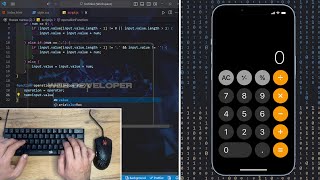 ASMR Programming - Coding Calculator IOS (IPhone) - No Talking