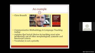 ISMLA Spring 2021 Webinar 2:  Prof Jim Milton \u0026 Oliver Hopwood (GCSE Vocabulary - how much?)