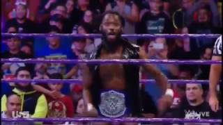 Rich Swann entrance as WWE Cruiserweight Champion