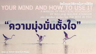 ความมุ่งมั่นตั้งใจ | จิตใจและวิธีการในการใช้จิต29