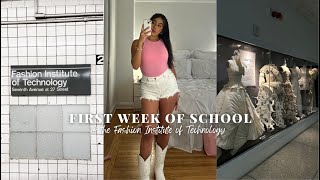 VLOG - First week of classes @ FIT NYC