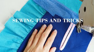 Sewing Tips And Tricks | Basic Sewing Techniques Needed In Sewing Should Not Be Overlooked