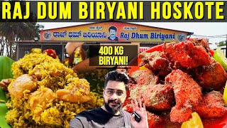 Raj Dum Biryani Hoskote | Sells 400 Kgs of Biryani Everyday