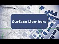 TBC - Surface Members - Surface Modeling Edition Commands