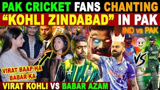 PAK CRICKET FANS CHANTING “KOHLI ZINDABAD” IN PAKISTAN | VIRAT KOHLI VS BABAR AZAM | IND VS PAK