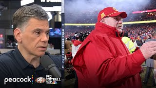 Chiefs' Andy Reid on track to surpass Bill Belichick record | Pro Football Talk | NFL on NBC