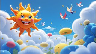 Twinkle Twinkle Little Sun Nursery Rhyme #kidsrhymes #nurseryrhymes