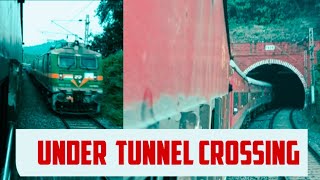 Sence of 1906 Under Tunnel Crossing 🚸 Train No. 18639 Ara Ranchi Express| @dxroyaleexpress