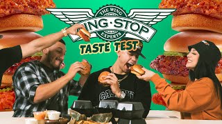 RATING NEW WINGSTOP SANDWICHES!!
