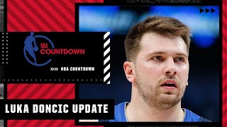 Woj gives an update on Luka Doncic's status | NBA Countdown