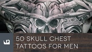 50 Skull Chest Tattoos For Men