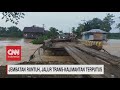 Jembatan Runtuh, Jalur Trans-Kalimantan Terputus