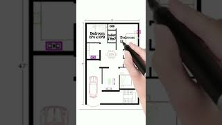 32x47 house plan #shorts #shortvideo #ytshorts #house #viral #trending #viralvideo #trendingshorts