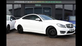 2014 14 MERCEDES-BENZ C-CLASS 2.1 C220 CDI AMG SPORT EDITION KN14UUR