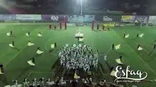 Impresionante parte del show de esfaq drum and bucle corps.