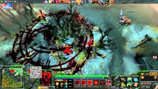 【伍声2009】Dota 2 直播 剧毒影魔二连 超清 355期