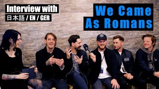 Interview with We Came As Romans | English / 日本語字幕 インタビュー by Coco Royal