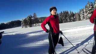 Cross-country skiing in Deutschnofen/ Nova Ponente (Langlauf - Sci di fondo)