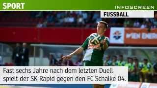Testspiel: SK Rapid - Schalke 04