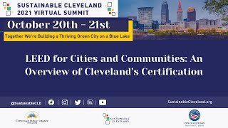 LEED for Cities and Communities: An Overview of Cleveland’s Certification