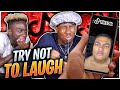 TRY NOT TO LAUGH at TIK TOKS *part 2* | Dustin and Denzel