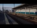 西武10000系 10105f 西所沢駅通過 20.01.19