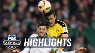 Werder Bremen vs. Borussia Dortmund | 2015–16 Bundesliga Highlights