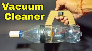 How to make a vacuum cleaner | Powerful vacuum cleaner | Vacuum cleaner science project