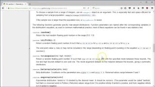 import Statements & Generating Random Numbers in Python