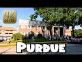 Driving Around Purdue University Campus in 4k Video