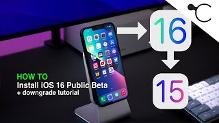Tutorial: install iOS 16 public beta + how to downgrade back to iOS 15