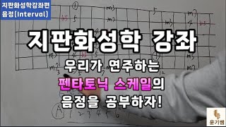 통기타 화성학 강좌 - 펜타토닉스케일의 음정을 공부하자 / 음악이론없는 애드립은 불가능합니다/.윤기쌤 통기타/ 통기타자격증 /통기타강좌 /기타애드립강좌/음악이론강의