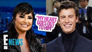 Demi Lovato Supports Shawn Mendes After Postponing Tour | E! News