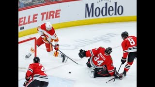 BFR: Game 44 CGY: 5 CHI: 2! Bedard's 100th Point!