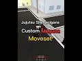 custom movesets are so fun | #roblox #jujutsushenanigans #jjs