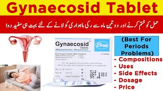 Gynaecosid Tablet| Secondary Amenorrhoea  Review | Gynaecosid Tablet For Abortion| Uses| Side Effect