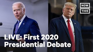 First 2020 Biden-Trump Presidential Debate | LIVE | NowThis