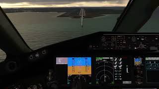 Smooth and Early Morning landing at Shimojishima | BravoAirspace 787-8 | MSFS 2020