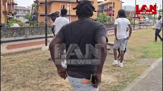 Cops chase away participants gathering for unauthorized Peace Walk in Port of Spain