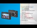 Nanocam+ NCP-DVRGWS | Full HD Dash Camera with 3.0