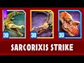 LEVEL 30 SARCORIXIS BOSS EPIC STRIKE (JURASSIC WORLD ALIVE)