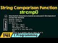String Comparison Function - strcmp()