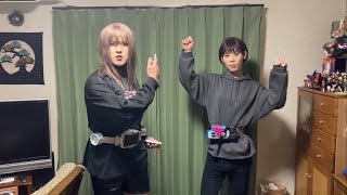 【女装】仮面ライダーファム＆ナーゴに変身してみた