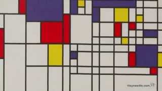 Mondrian World Map by Michael Tompsett Wall Art - Product Review Video