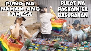 PUNONG-PUNO ANG AMING LAMESA NG NAPULOT NA BASURA | DUMPSTER DIVING IN FINLAND | THAI-FINNISH