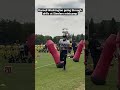 Darnell Washington going through drills at Steelers minicamp