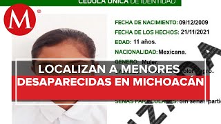 Localizan en Ecatepec a cuatro menores desaparecidas en Zitácuaro