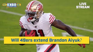 Will 49ers extend Brandon Aiyuk? | KNBR Livestream | 4/23/2024