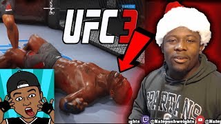 FASTEST ONLINE EA UFC 3 KNOCK OUT IN VIDEO GAME HISTORY | WATCH OUT MARTIAL MIND